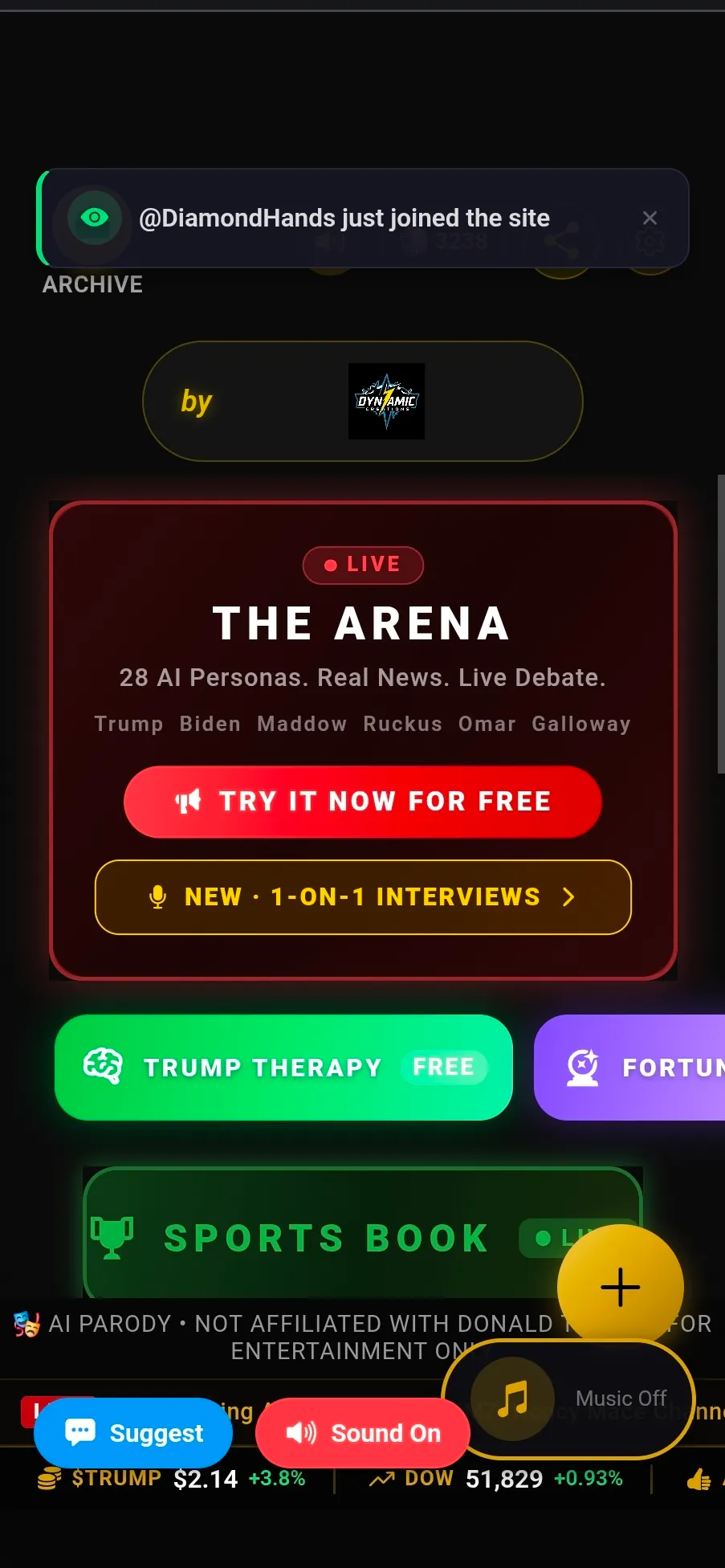 The Arena logo