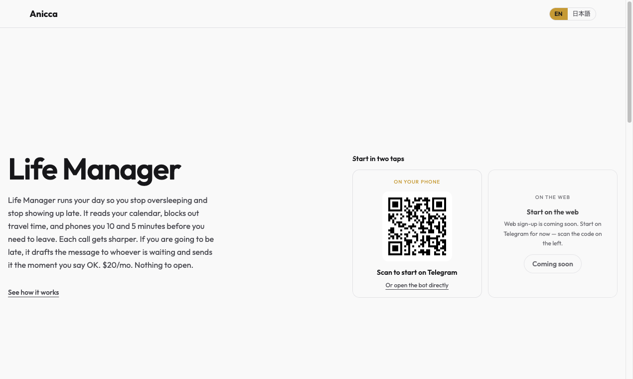Life Manager — Anicca gallery image