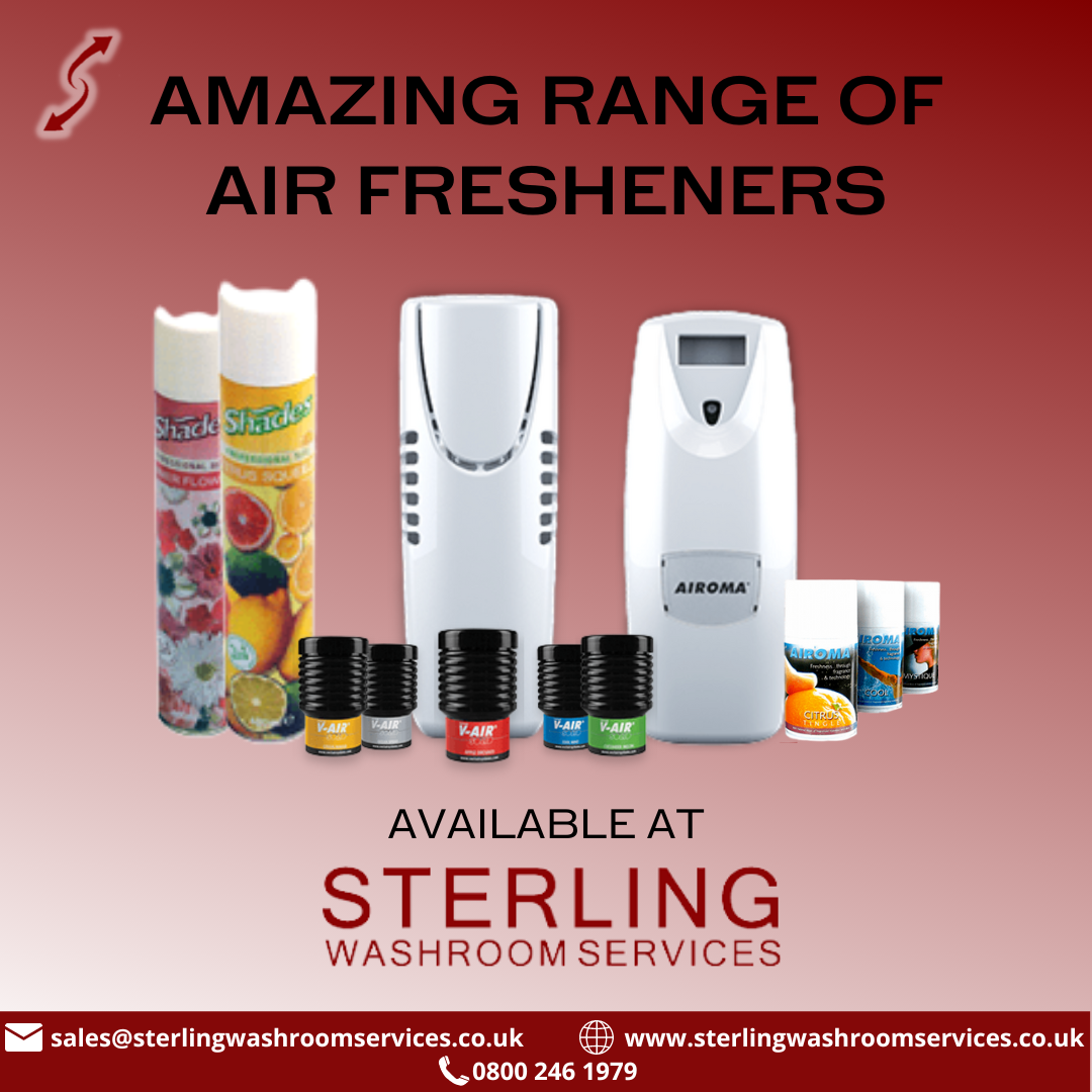 AMAZING RANGE OF AIR FRESHENERS.