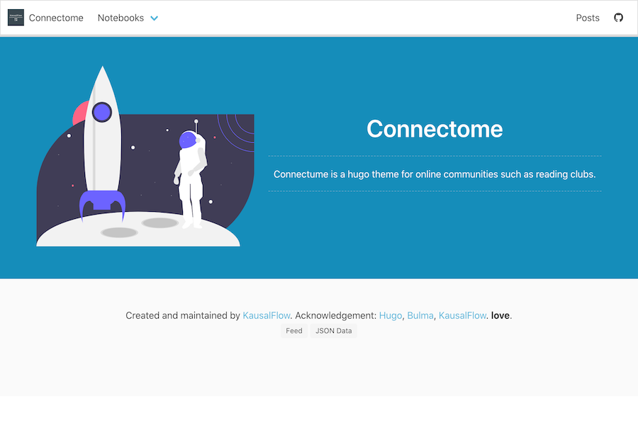 Hugo Connectome Theme gallery image