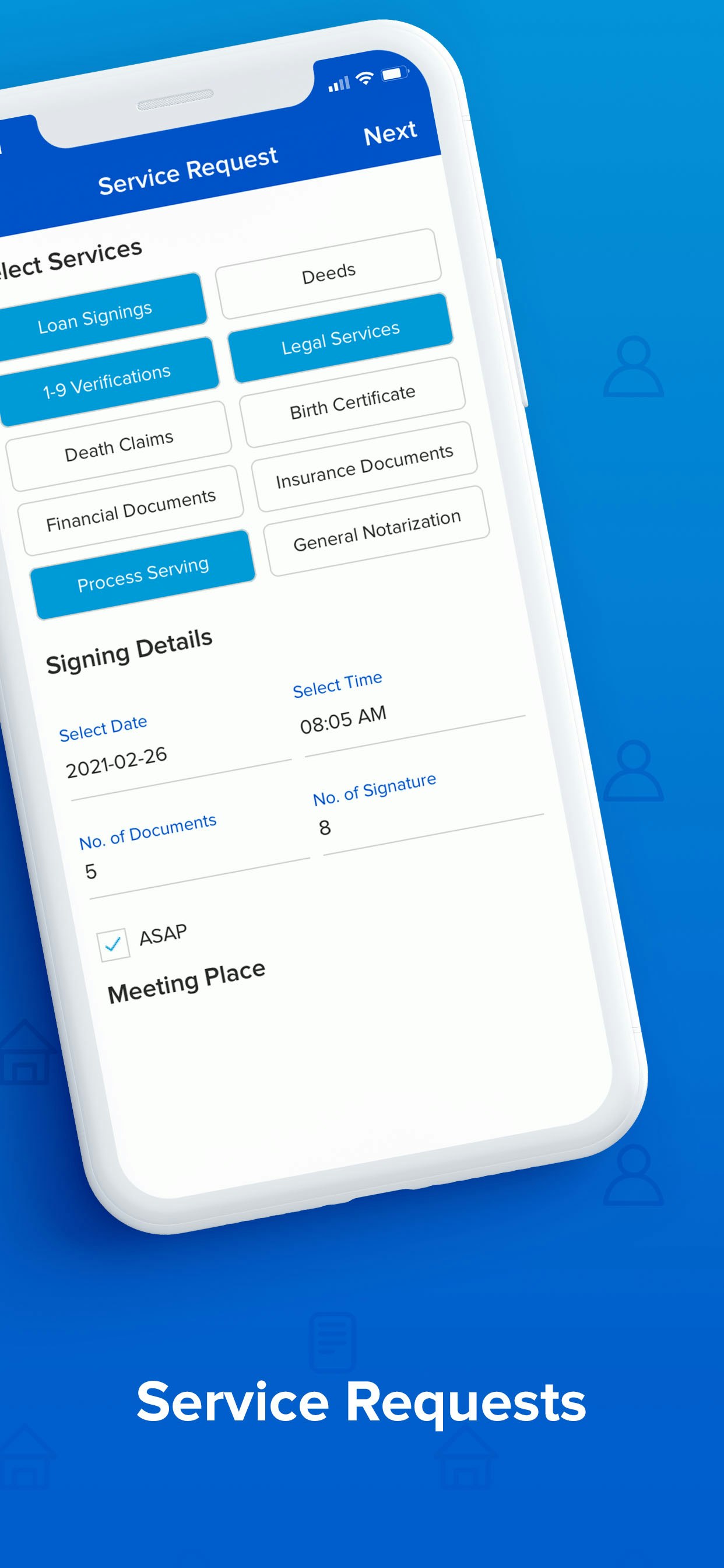 mobinp - แอพทนายความตามความต้องการเชื่อมต่อลูกค้ากับ Notaries media 3