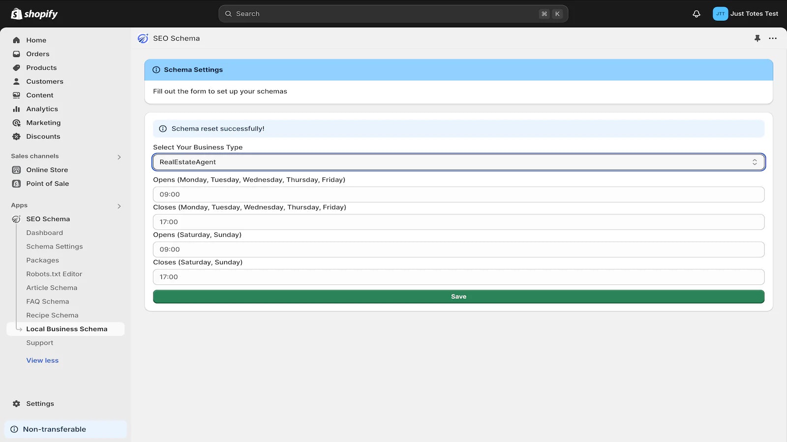 Schemablux - Shopify -app voor SEO -schema -opmaak media 4