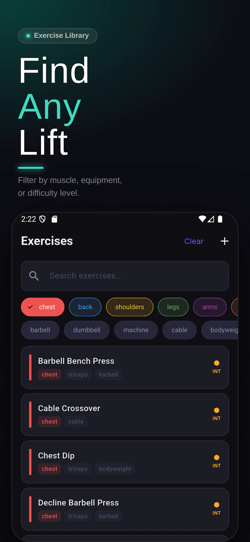 GainLog: Gym Progress Tracker screenshot 7