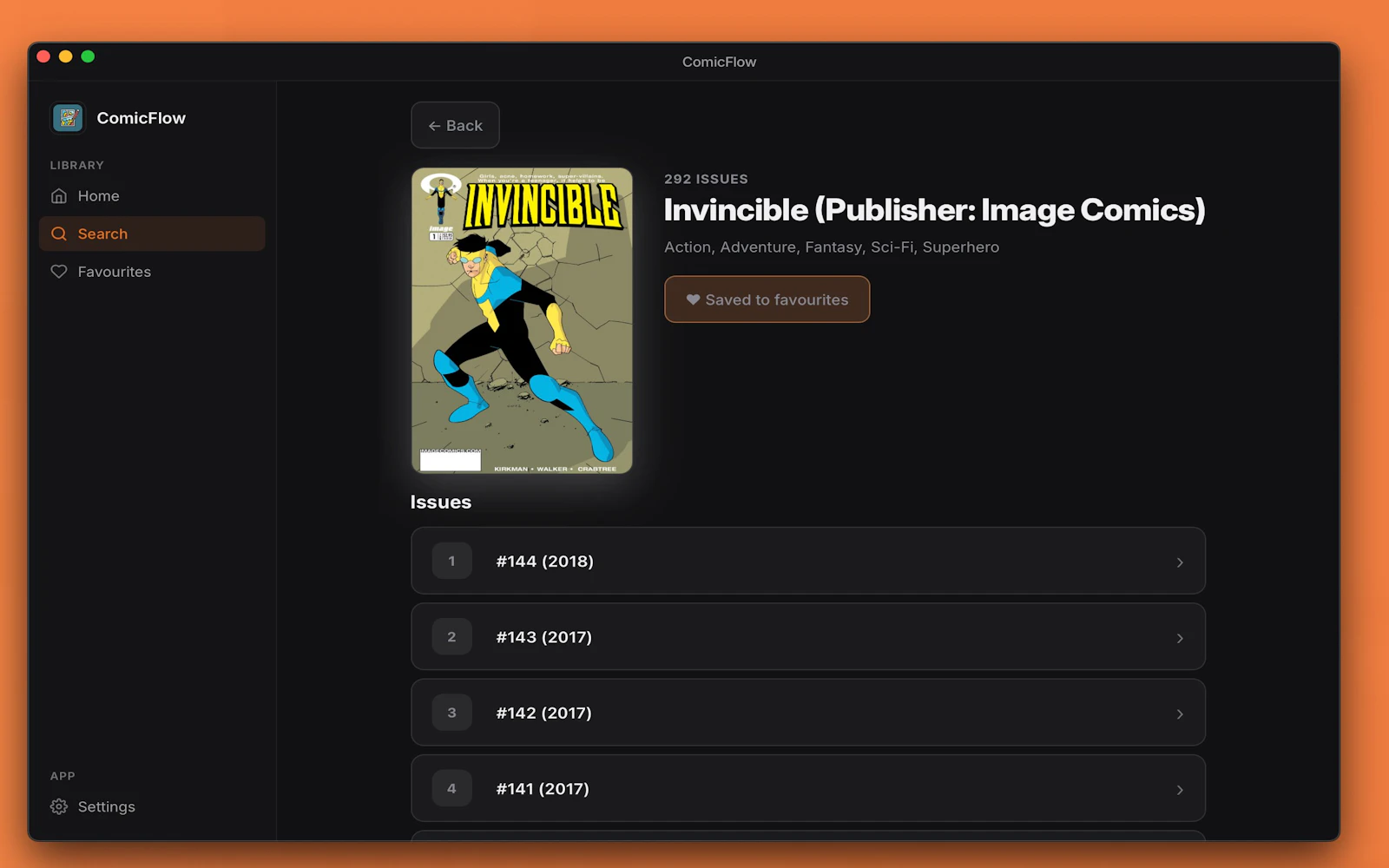 ComicFlow screenshot 3