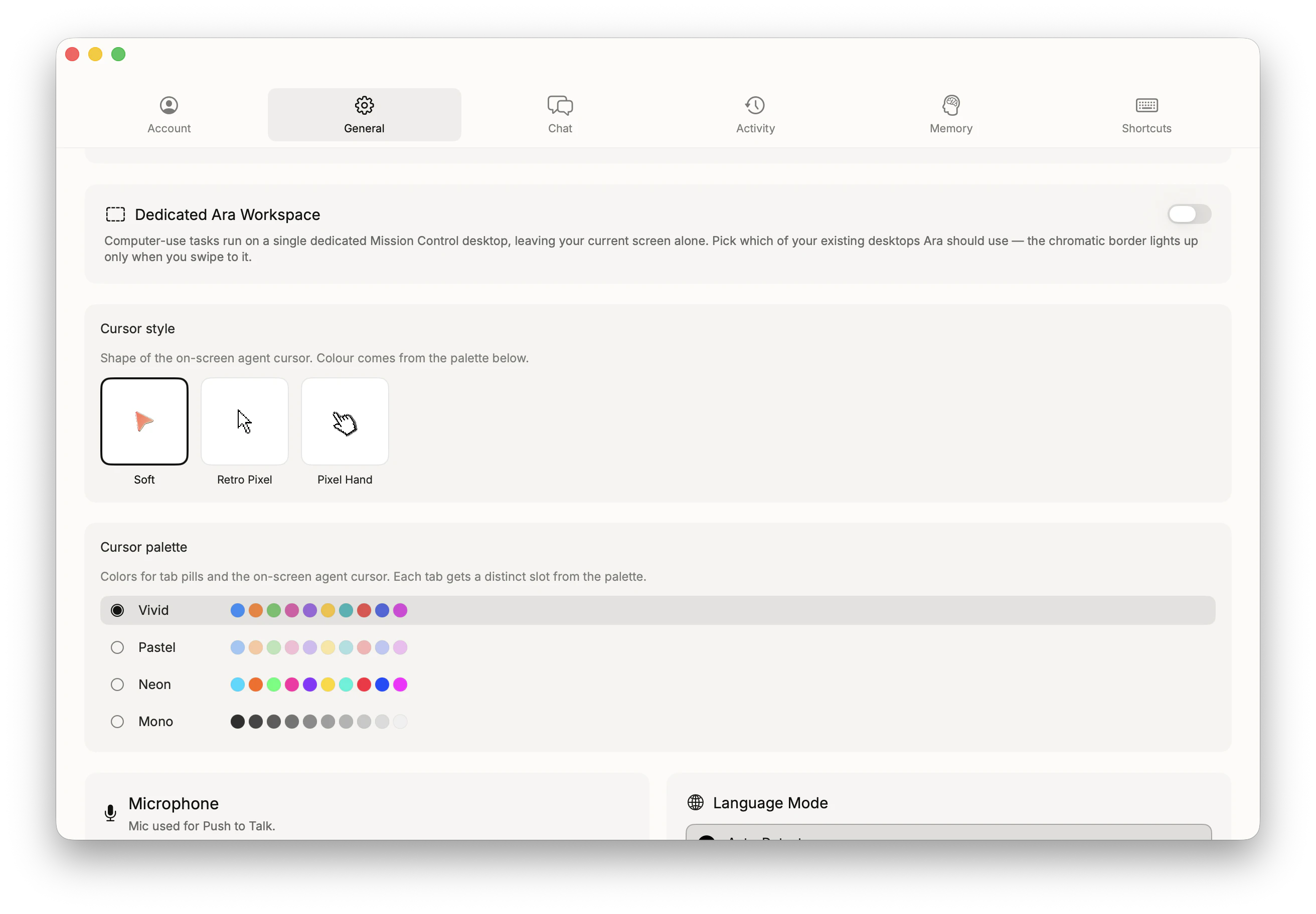 Ara screenshot 4