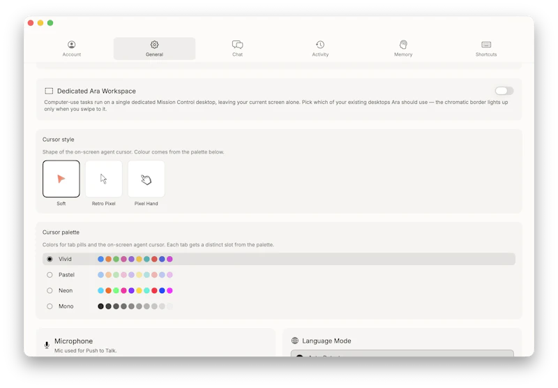 Ara screenshot 5