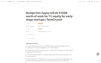 Glasp: Seamless Key Highlights to Notion gallery image