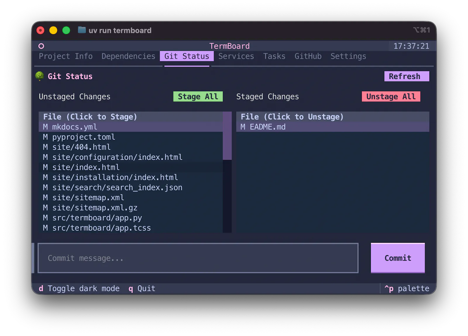 TermBoard screenshot 3