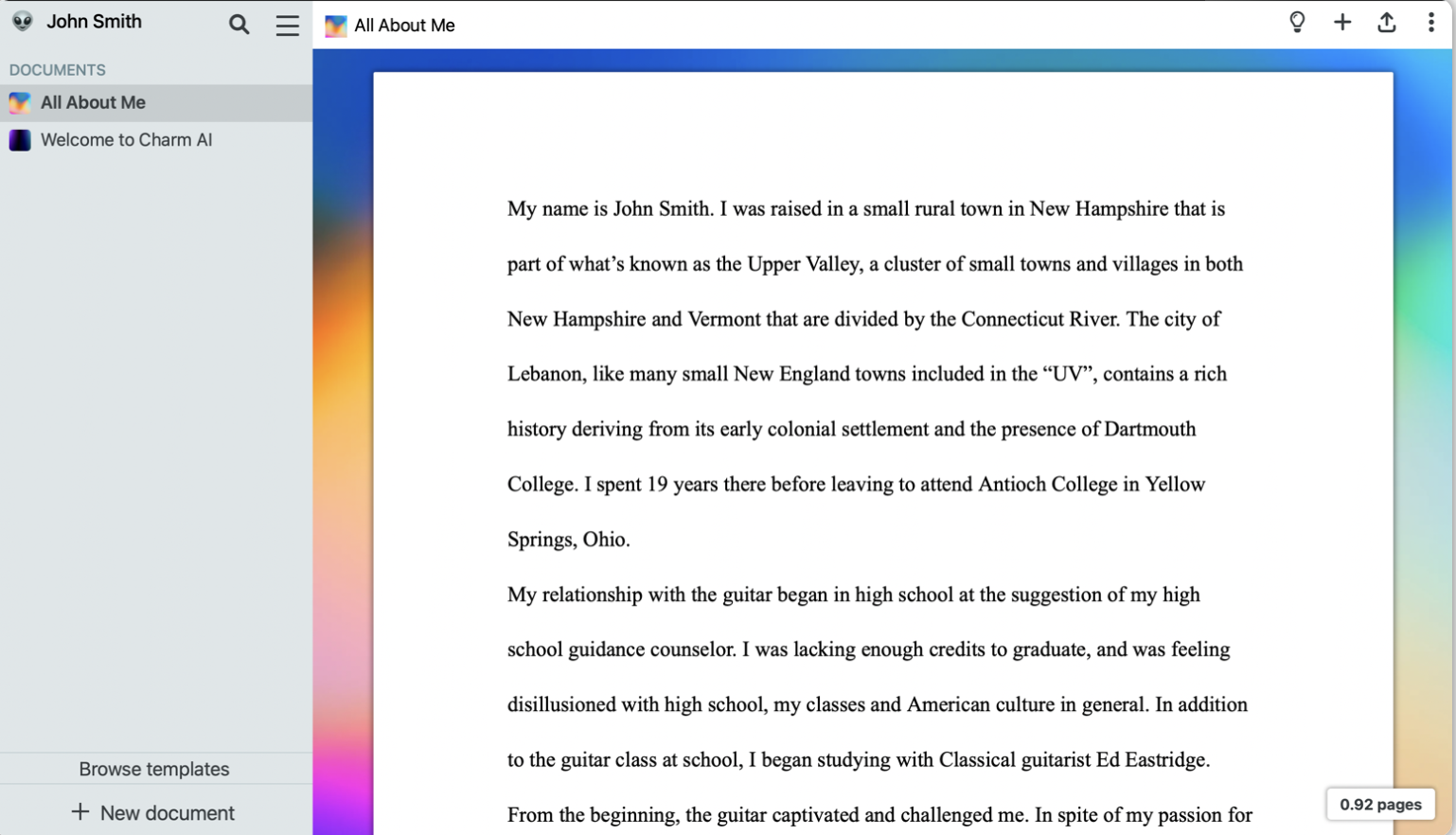 Charm AI gallery image