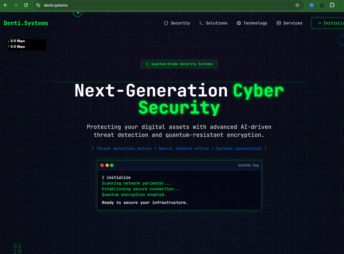 Denti.Systems - Geavanceerde oplossingen voor cybersecurity en webontwikkeling media 2