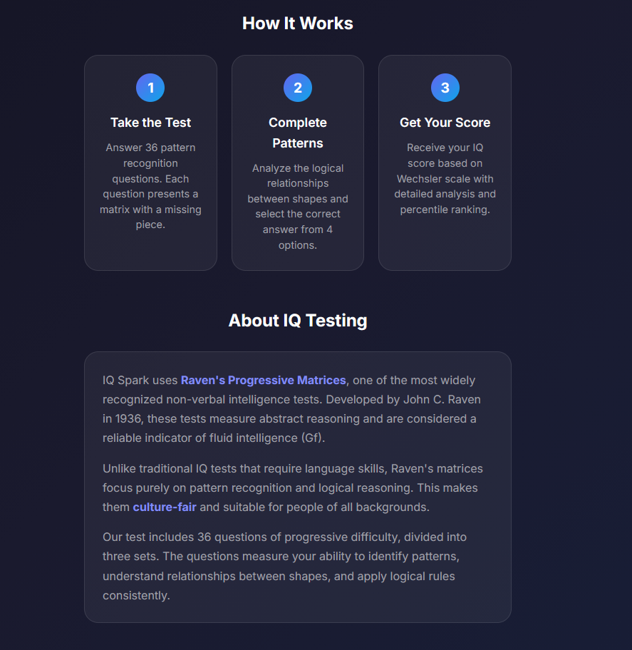 IQ Spark - Screenshot 4 showing product features and functionality