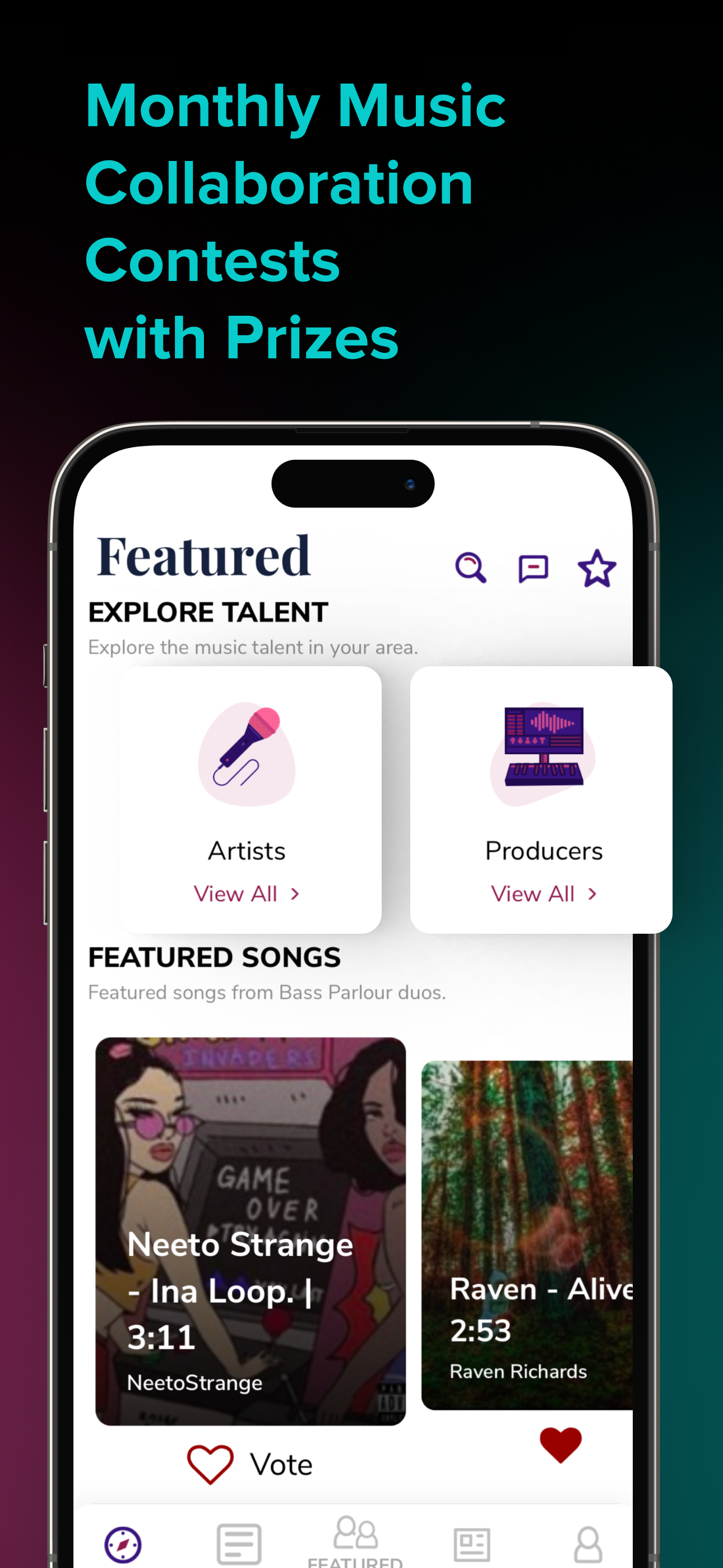 Bass Parlour: Musician Contests gallery image