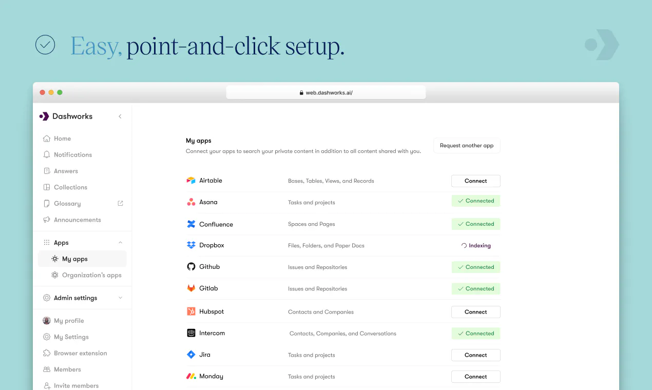 Dashworks 2.0 screenshot