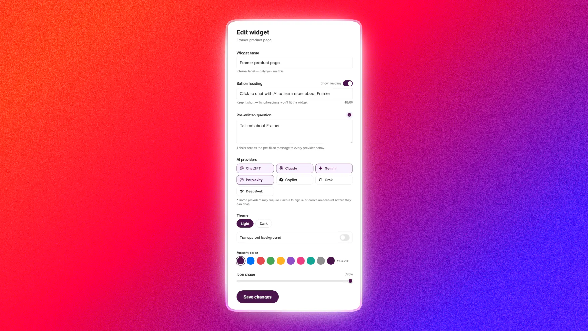 AI Chat Initiator gallery image
