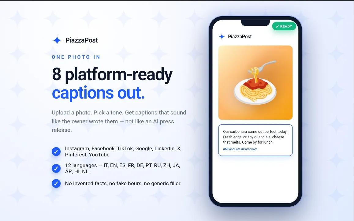 PiazzaPost gallery image