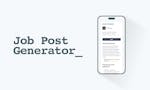 Job Post Generator image