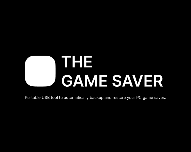 The Game Saver - Main product screenshot demonstrating key features and user interface