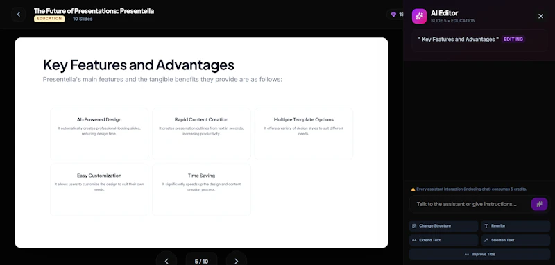 Presentella screenshot 2