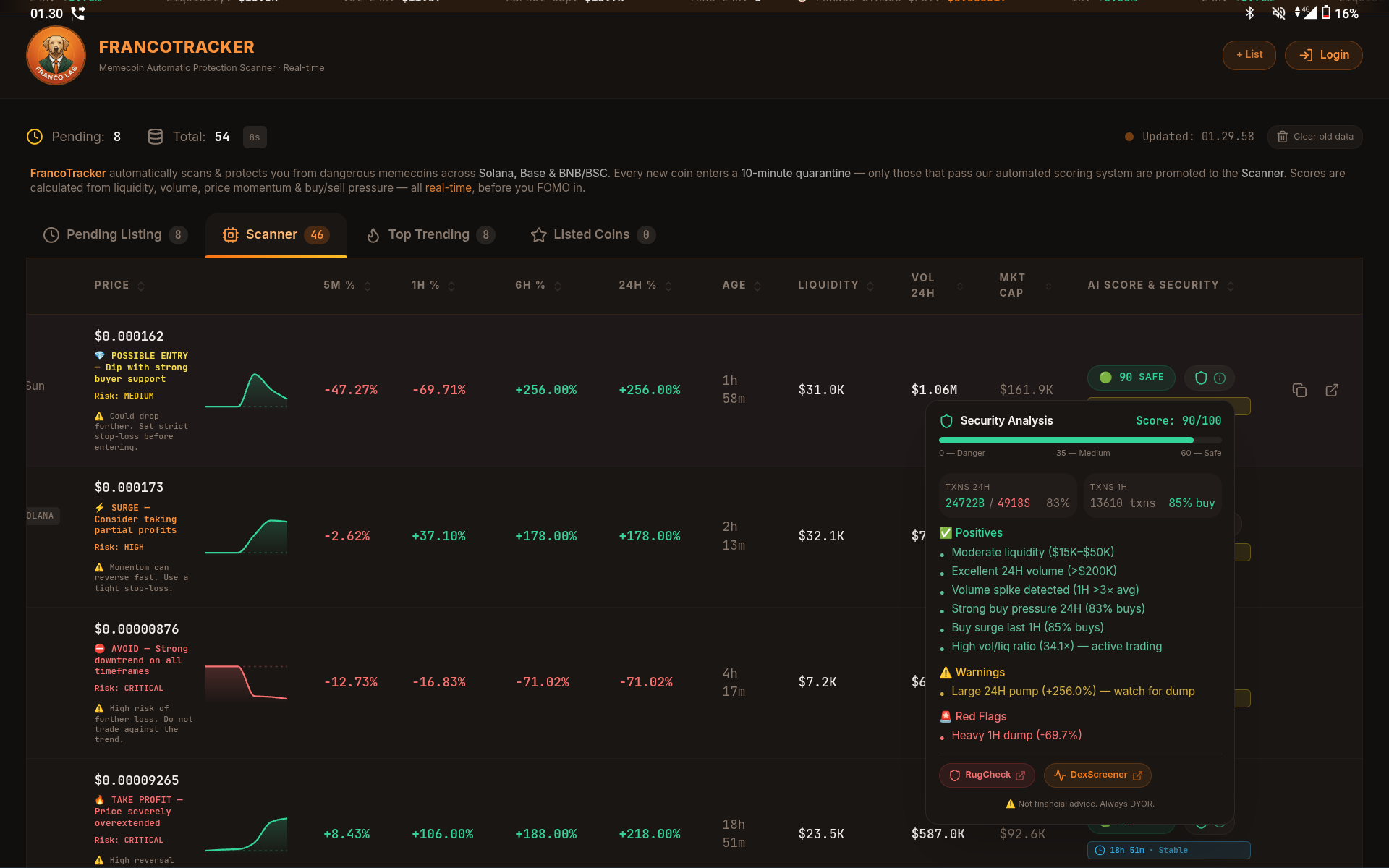 FRANCOTRACKER gallery image