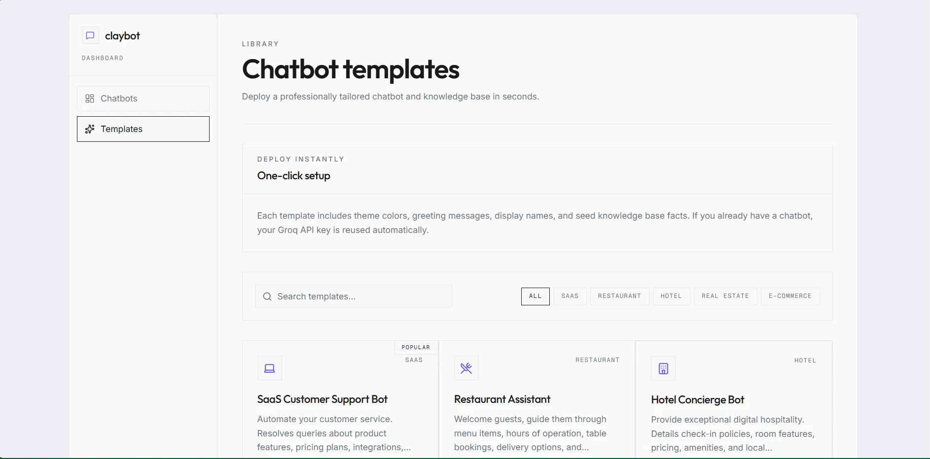 Clay Bot 截图 2