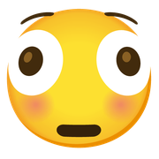 Distorted Face Emoji
