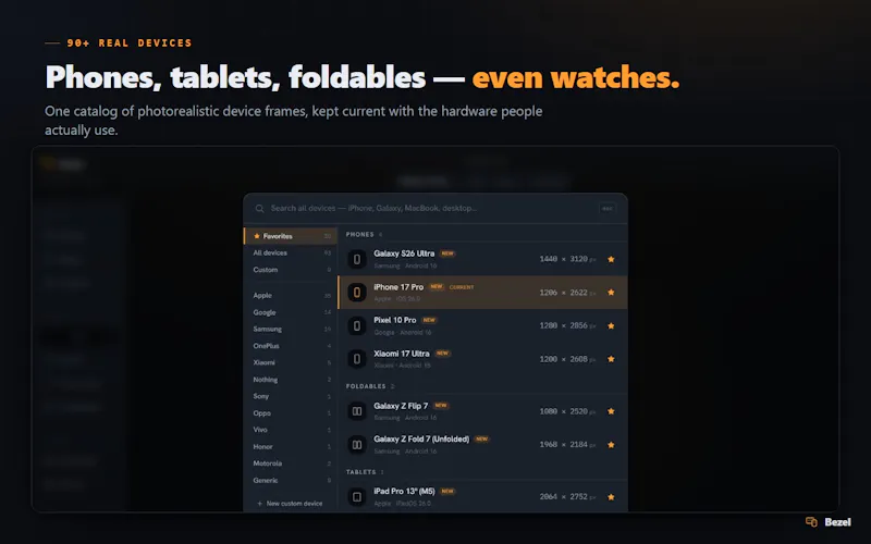 Bezel screenshot 3