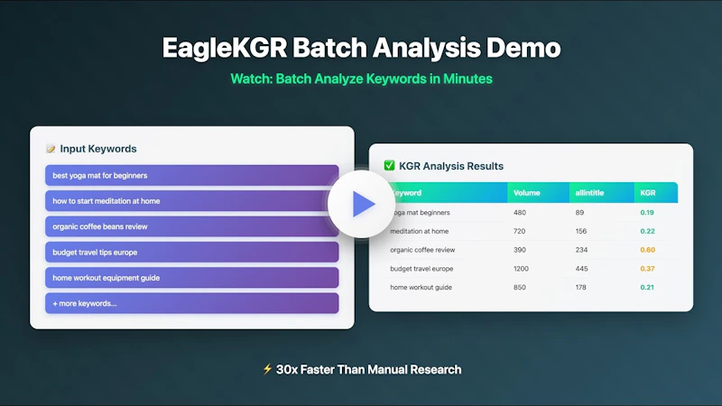 EagleKGR screenshot 1 (video preview)