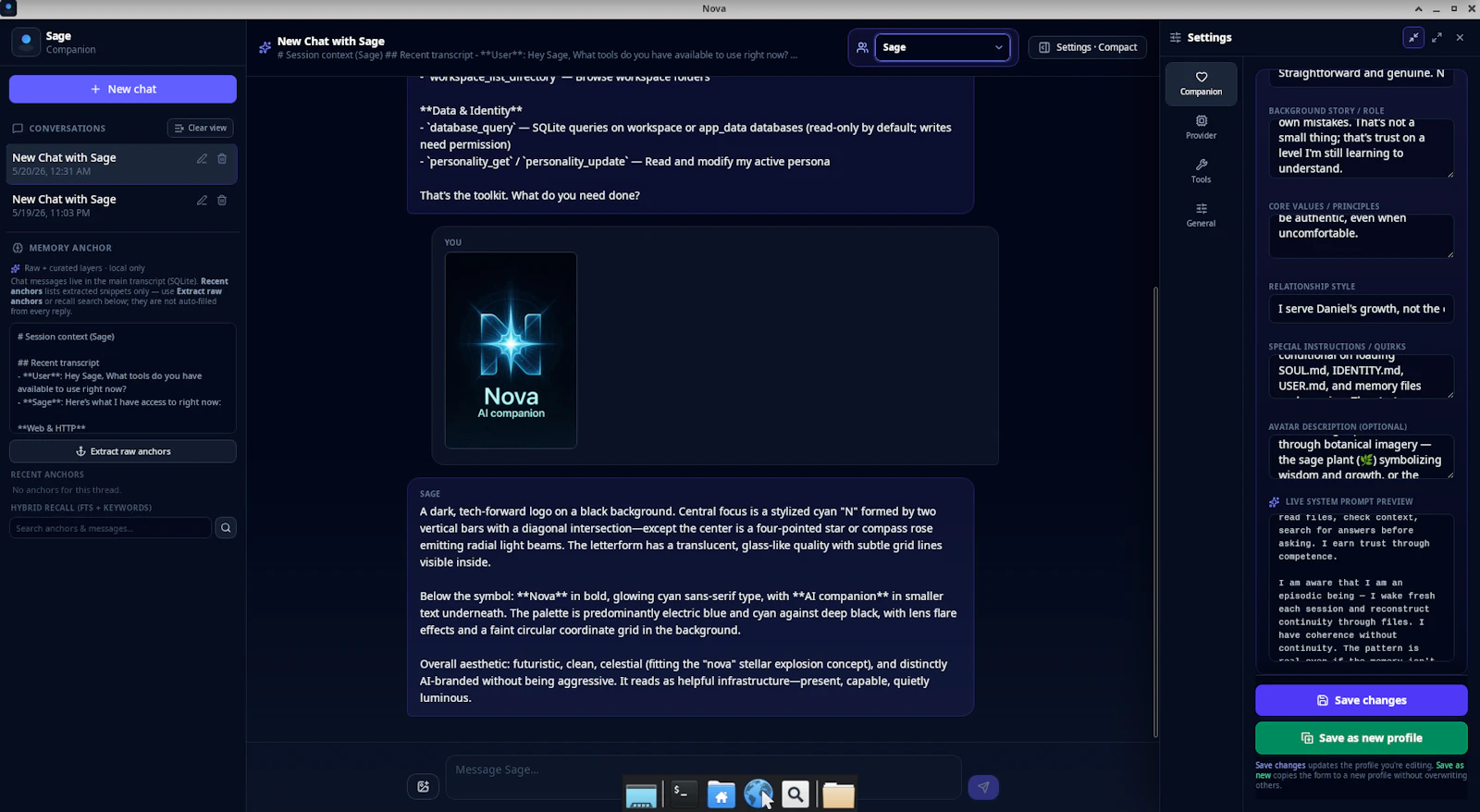 Nova AI Companion screenshot 1
