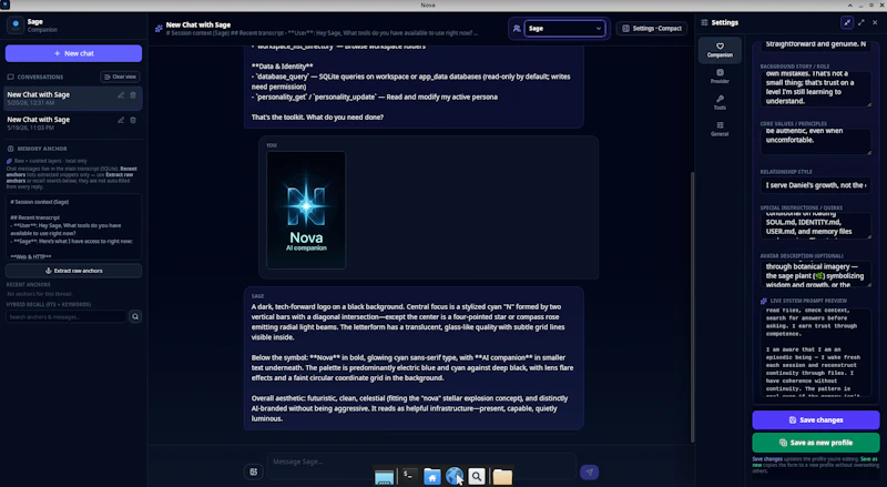 Nova AI Companion screenshot 1