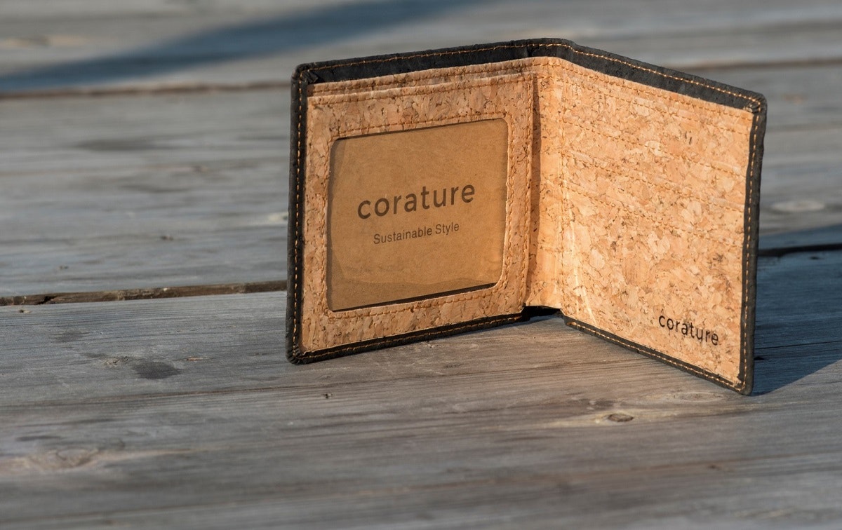 corature cork bifold wallet gallery image