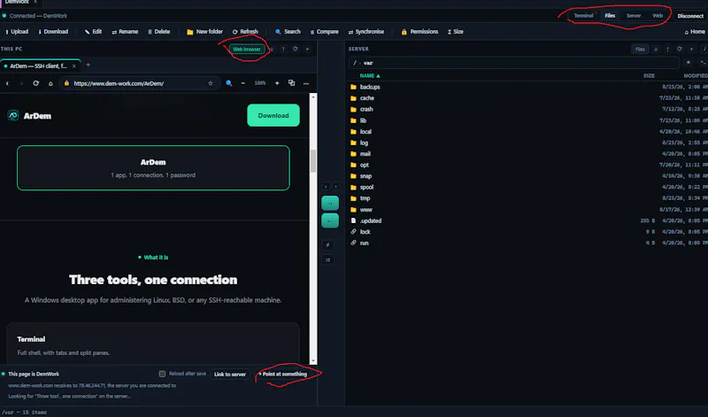 ArDem screenshot 1