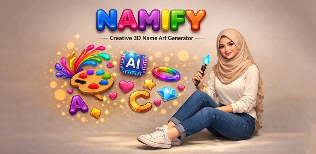 Namify – AI 3D Name Art Creator gallery image