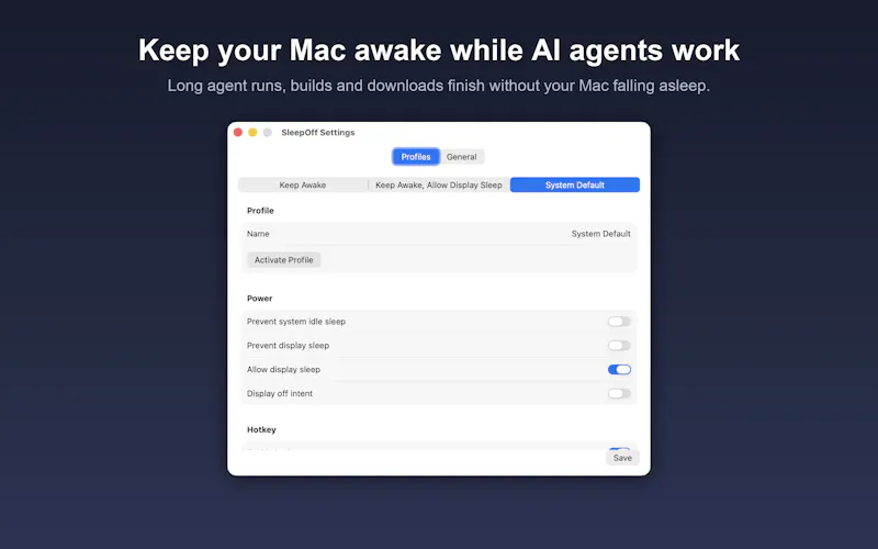 SleepOff screenshot 1