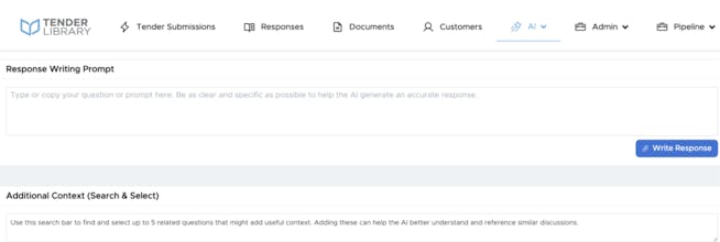 Tender Pipeline & Tender Library gallery image