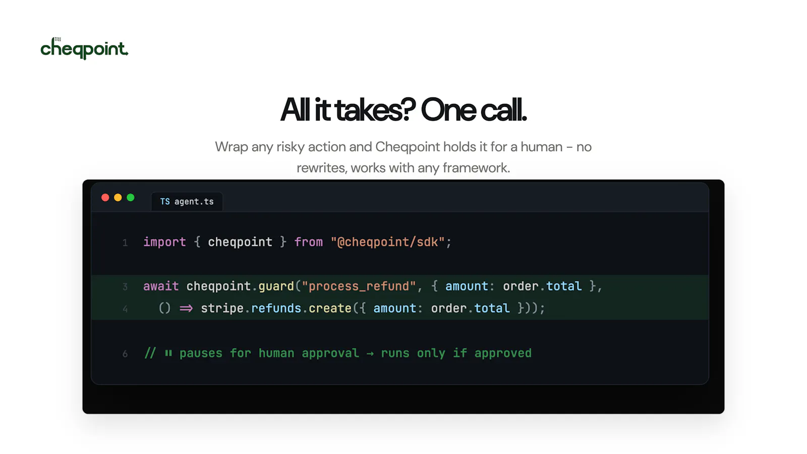 Cheqpoint screenshot 5