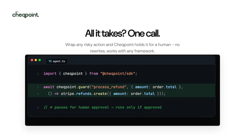 Cheqpoint screenshot 5