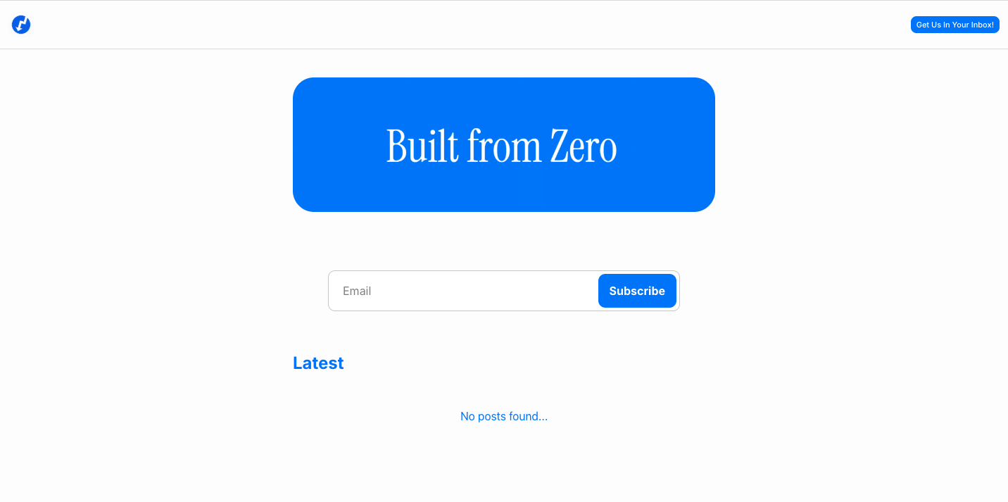 Built from Zero gallery image