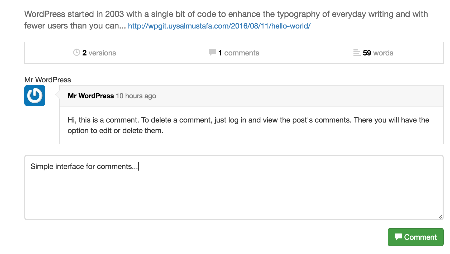 WP-Git gallery image
