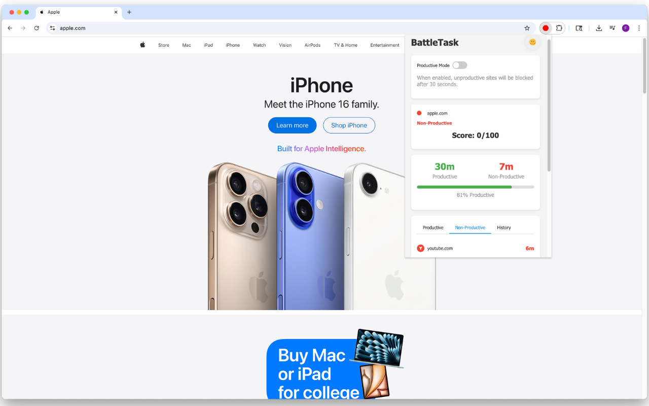 Battletaskai: AI Web Analytics & Blocker media 3