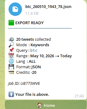 XScraper Bot gallery image