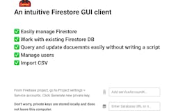 Free GUI Client for Firebase Firestore media 1