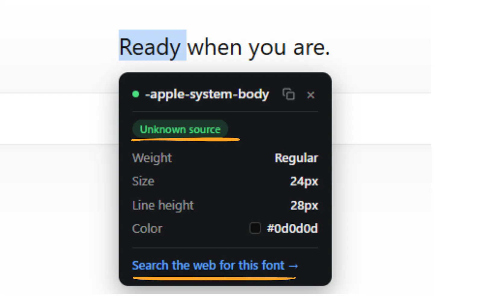 Font Snap screenshot 2