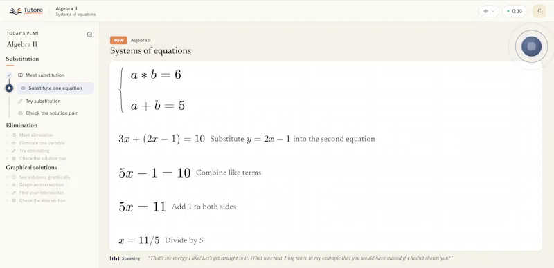 Tutore screenshot 2