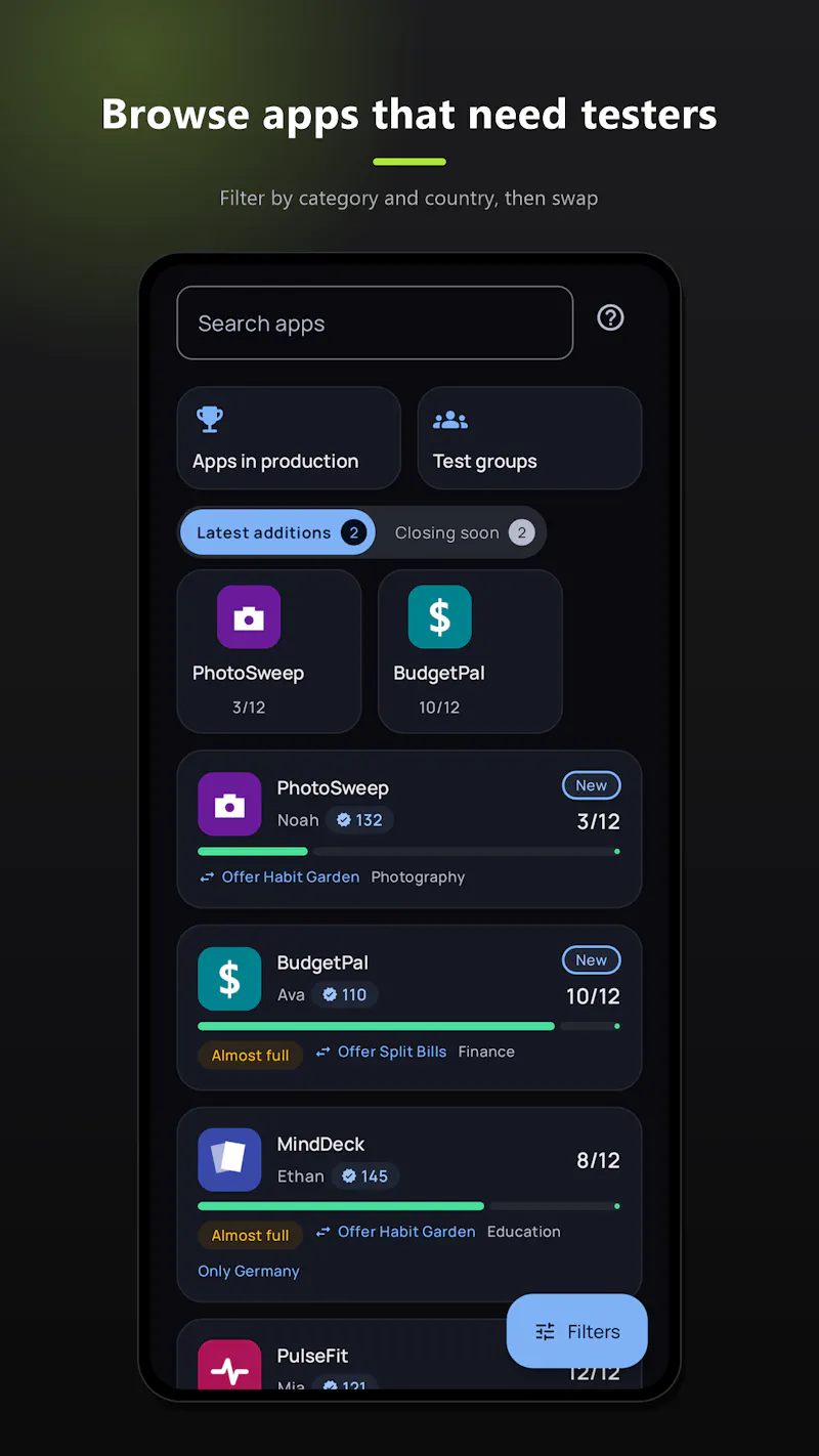 12 Testers GT screenshot 2