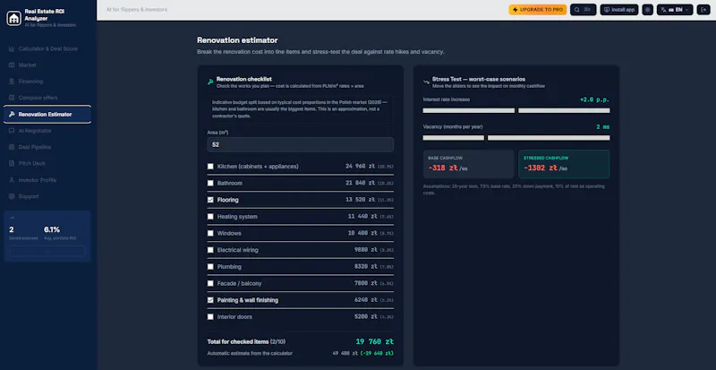 ROI Copilot: Real Estate Calculator screenshot 3