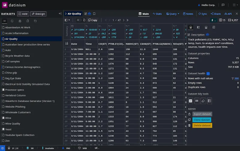 Datinium launch screenshot 3