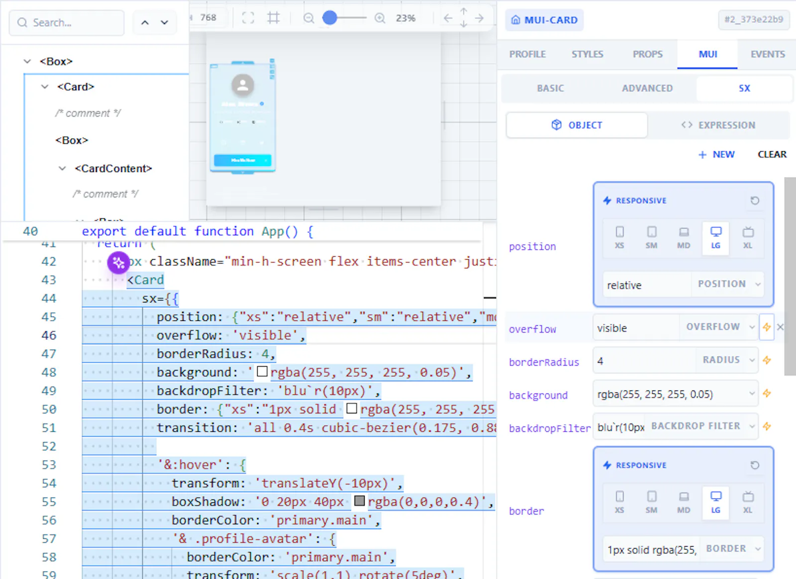 CrossUI Studio screenshot 7