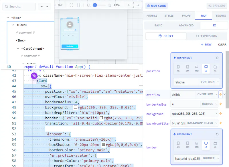 CrossUI Studio screenshot 7