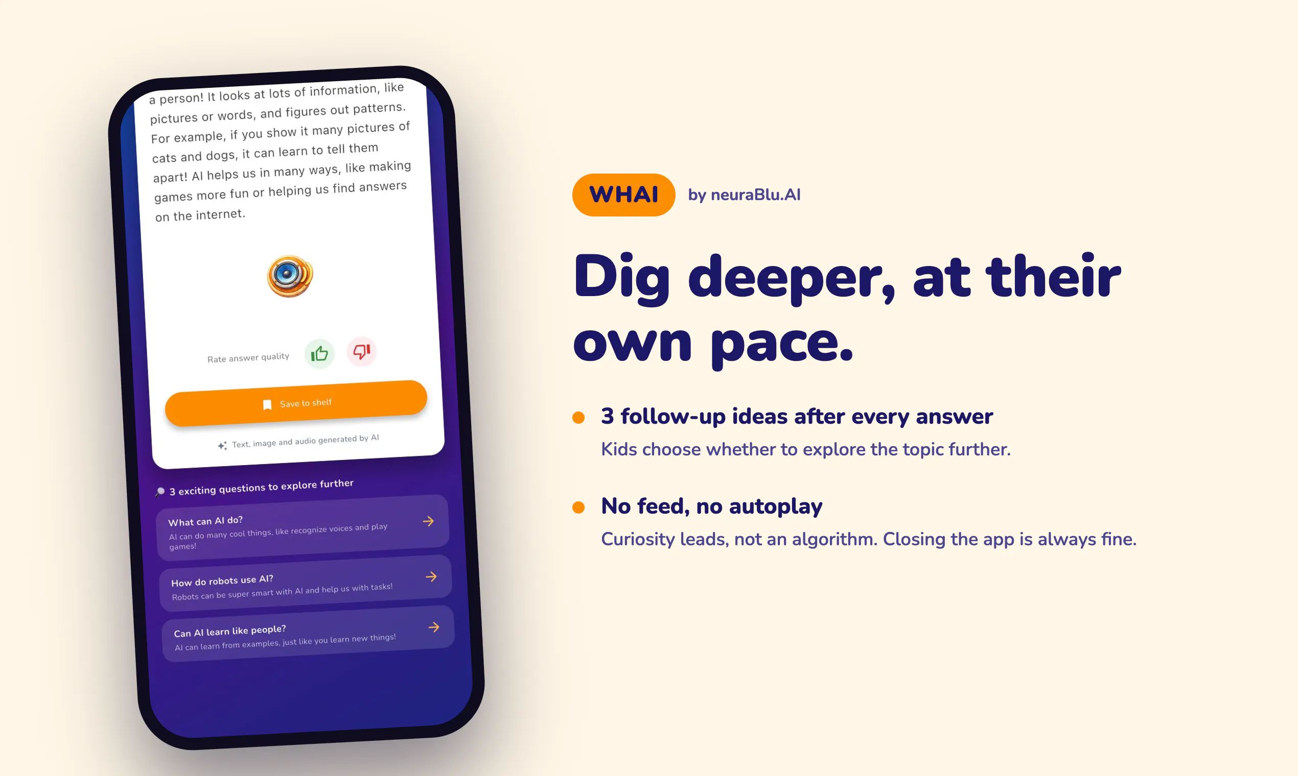 WHAI - Safe answers for kids gallery image