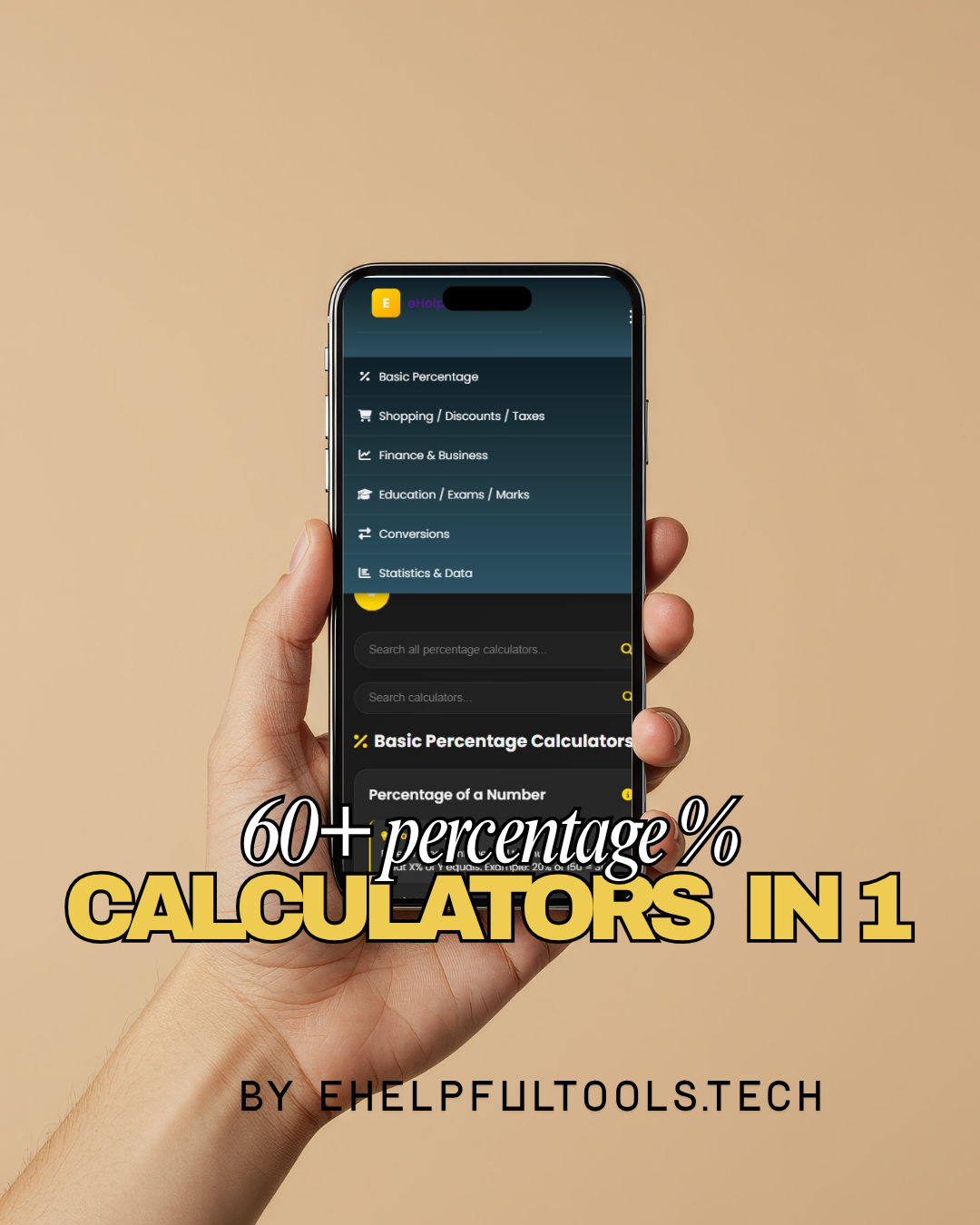 Advanced 64-in-1 Percentage Calculator gallery image